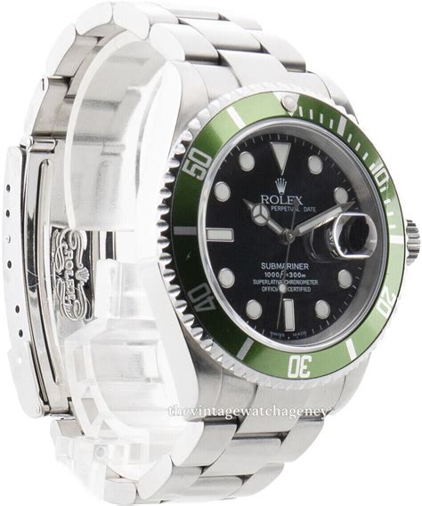 rolex submariner kermit 16610lv price|rolex kermit serial number.